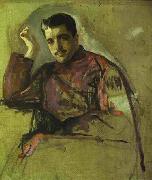 Portrait of Sergei Diaghilev Valentin Serov